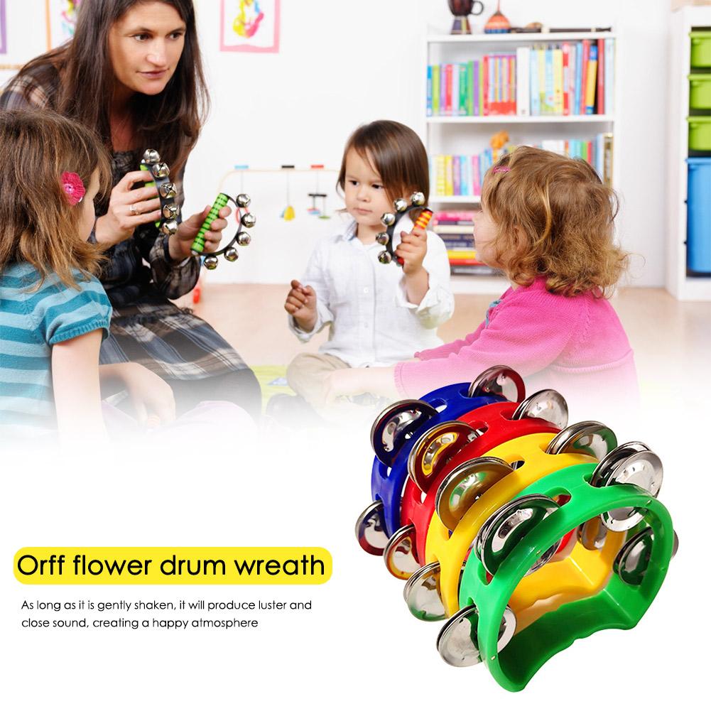 Party Games Music - กระดิ่งกลอง 4 ชิ้น เครื่องดนตรีสำหรับงานปาร์ตี้ เกมเด็ก