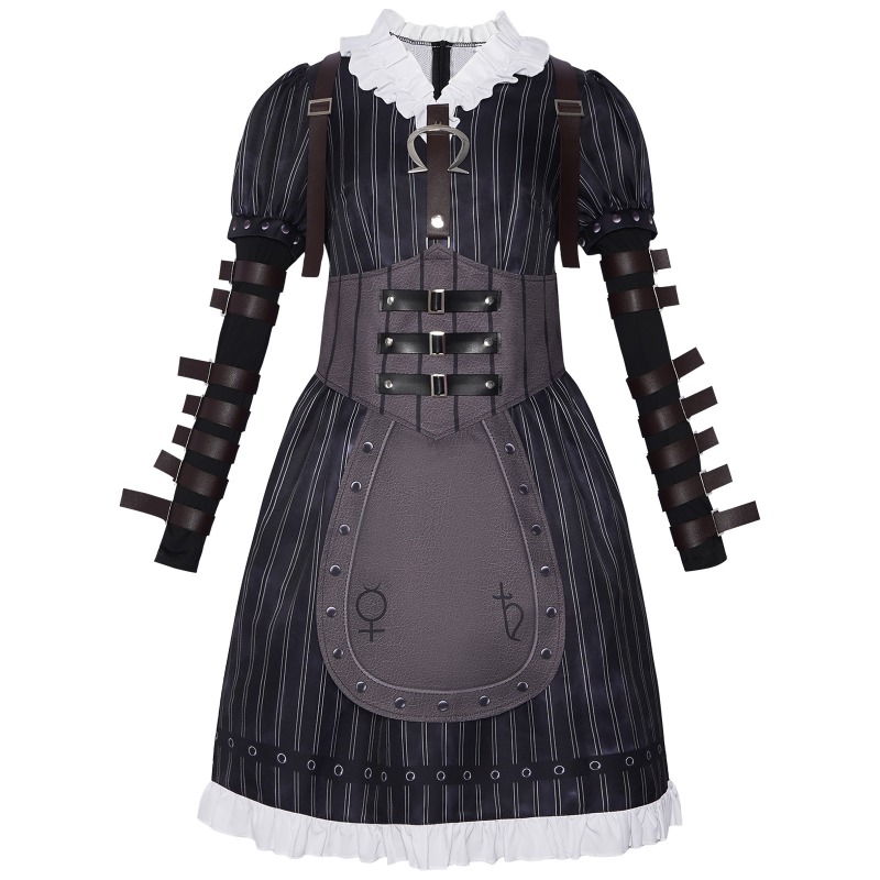 Party Games Steam - ชุดคอสเพลย์อลิซ ลิดเดลล์จากเกม Alice Madness Returns รุ่นใหม่