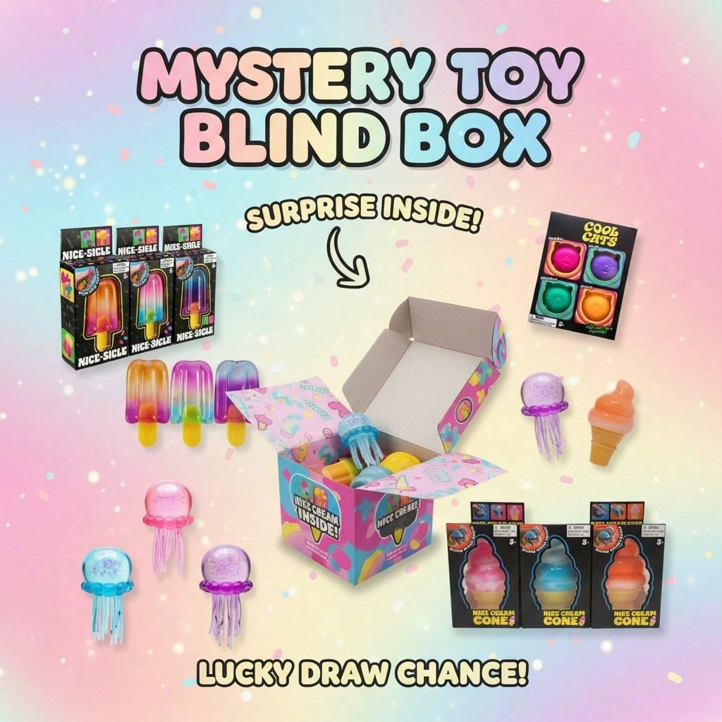 กล่องสุ่มของเล่นบีบสัมผัส 100+ - Party Games Crazy บทวิจารณ์และราคา