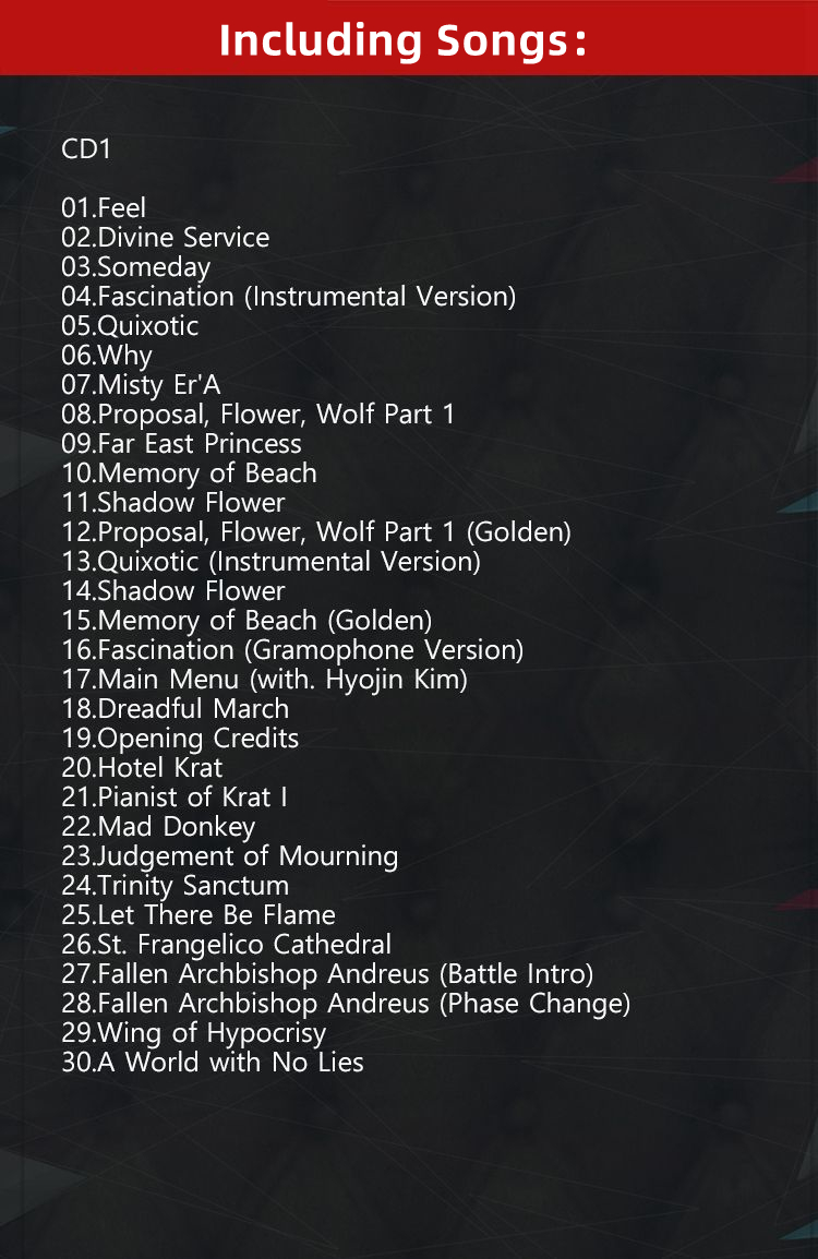 เกม Lies Of P Music CD Greates - Party Games Music บทวิจารณ์และราคา