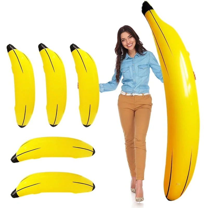 1 PC Inflatable กล้วย 60 ซม./1 - Party Games Bachelorette บทวิจารณ์และราคา