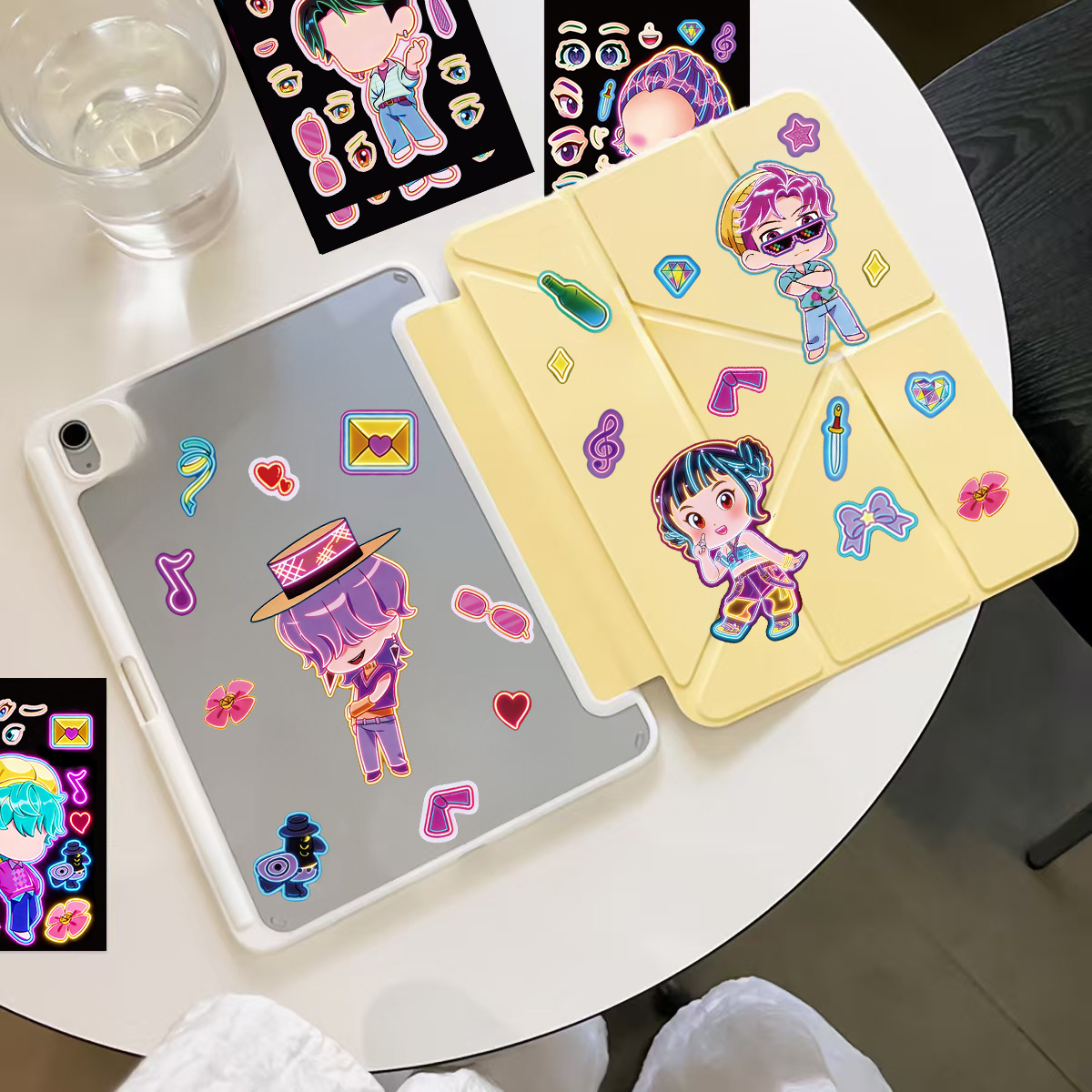 สติกเกอร์เด็กผู้หญิงตลก 8 ชิ้น - Party Games Music บทวิจารณ์และราคา