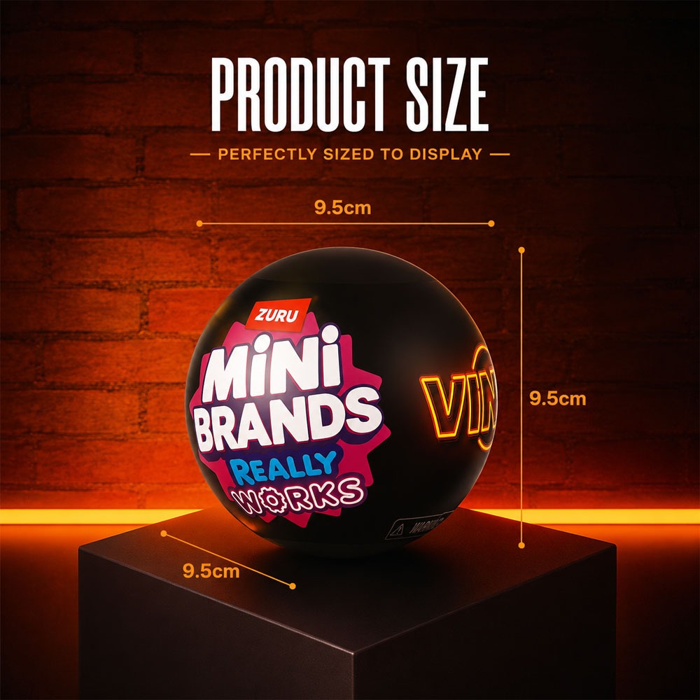 ZURU Mini Brands ลูกบอลไวนิลเซ - Party Games Music บทวิจารณ์และราคา